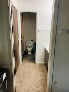 2026 Summit St. hallway leading to the bathroom