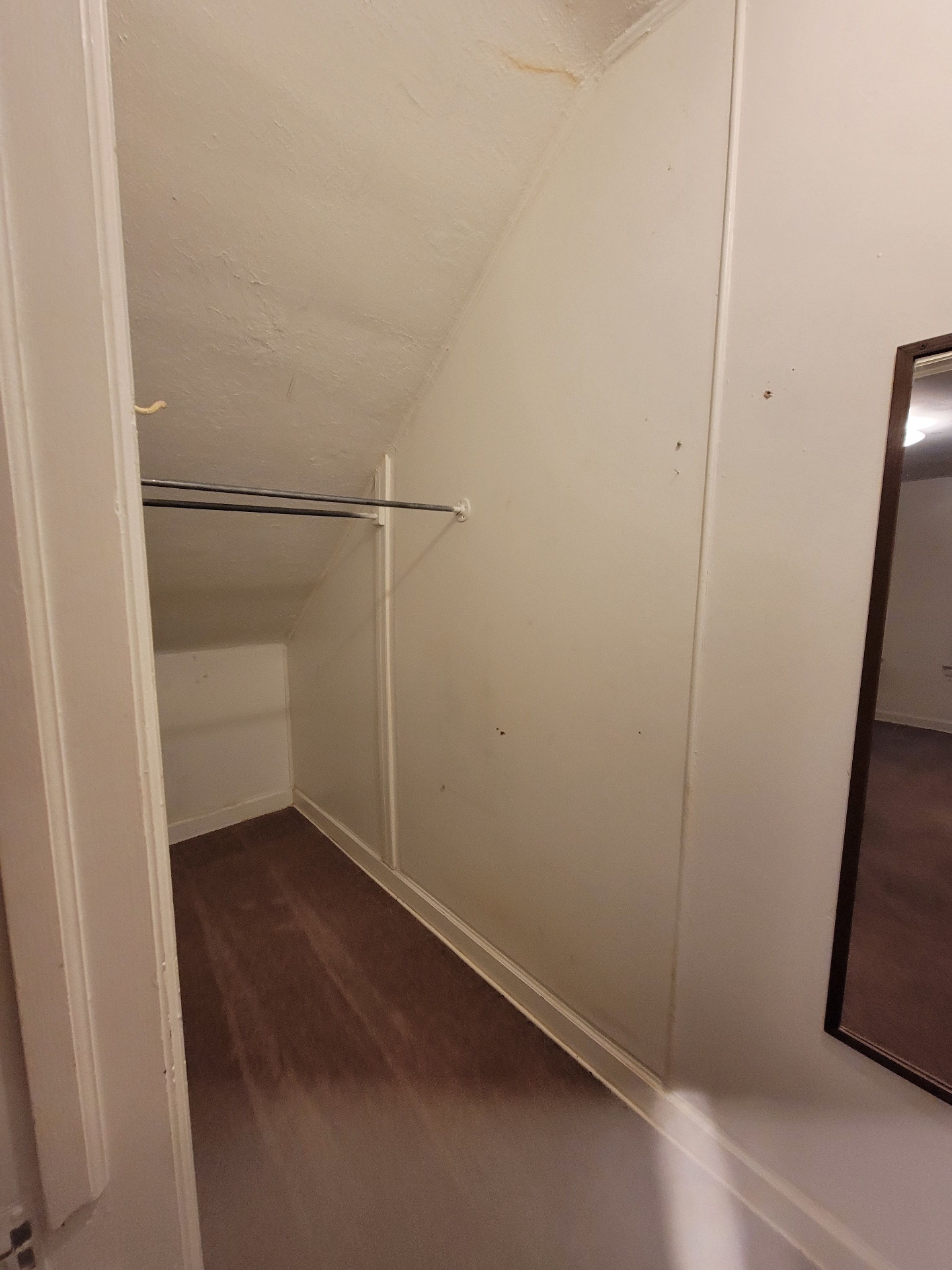 2048 Iuka Ave. B hanging closet with ample storage under stair