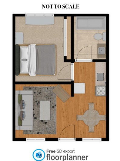 2040 Iuka Ave. 2B floorplan layout