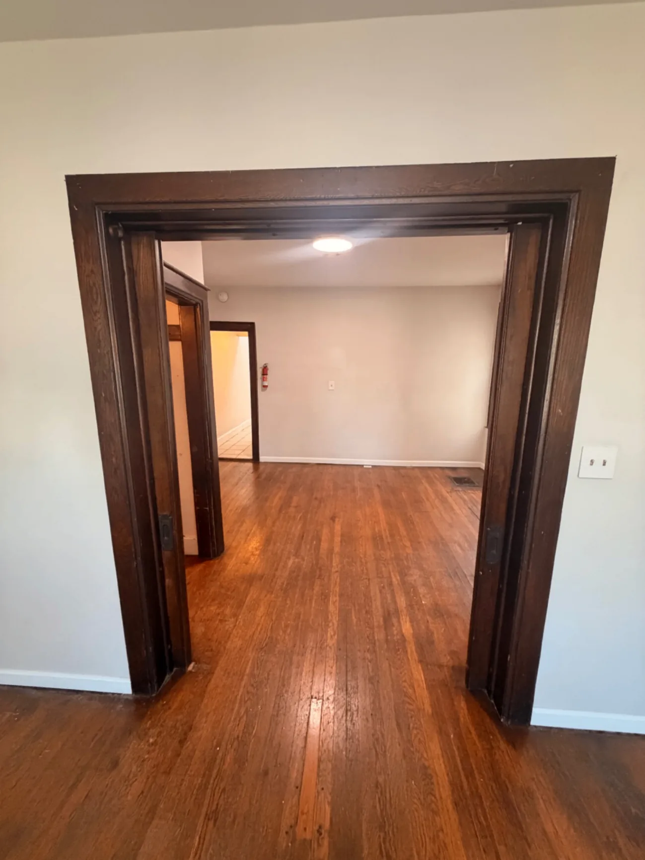 1816 Summit St. open doorway looking through to additional living space